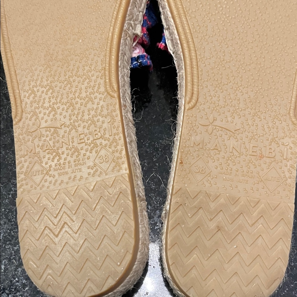 Manebi Women's Colorful Knotted Slide espadrille sandals - Picture 3 of 4